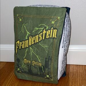 Frankenstein Book-Themed Plush/Pillow